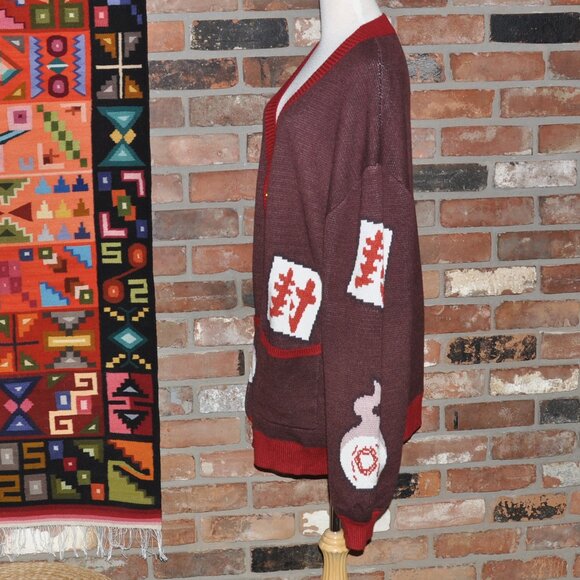 Rare Steady Hands Toilet Bound Hanako Kun Button Up Cardigan Sweater Unisex XXL - Picture 4 of 7